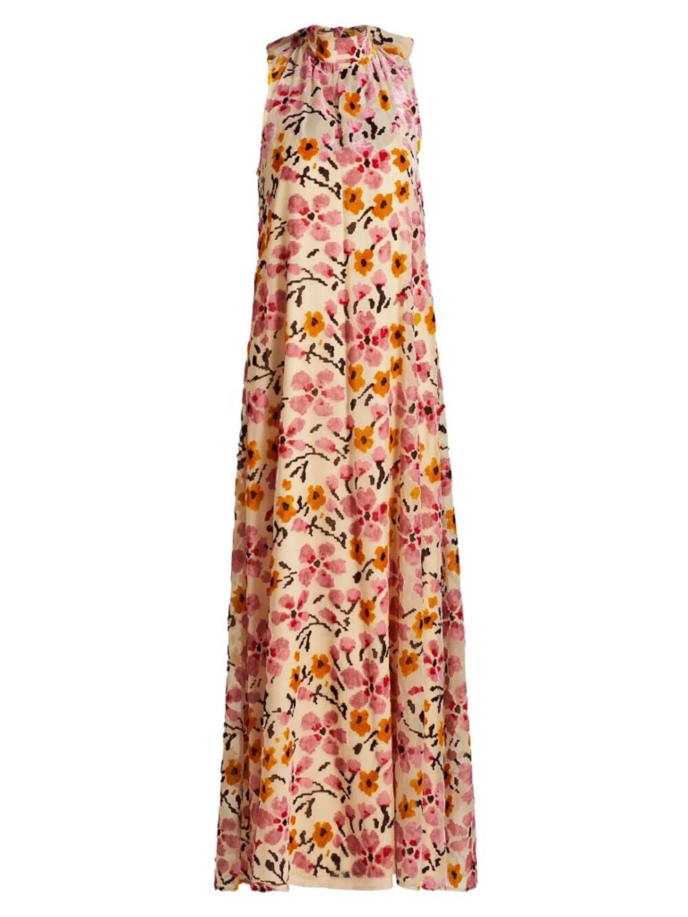 STAUD Albee Floral Print Sleeveless Maxi Dress - Picture 6 of 11
